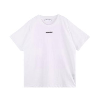 Off- White Marker Slim White/Red T- Shirt