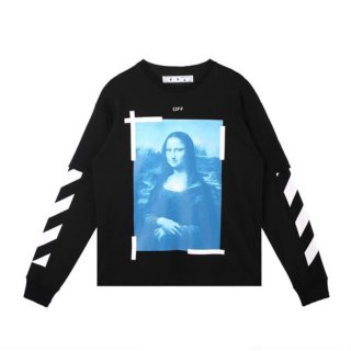 Off-White Mona Lisa Black Sweatshirts