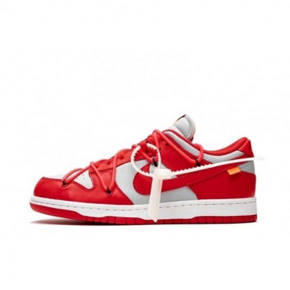 Off-White x Nike Dunk Low Off-White "University Red" CT0856-600